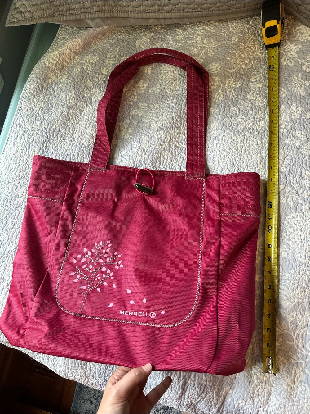 Merrell Raspberry Pink Tote /computer Bag